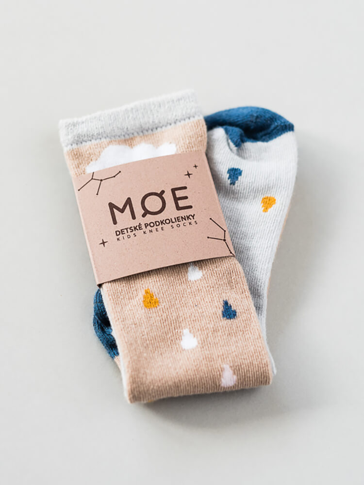 Podkolienky upršané Moe